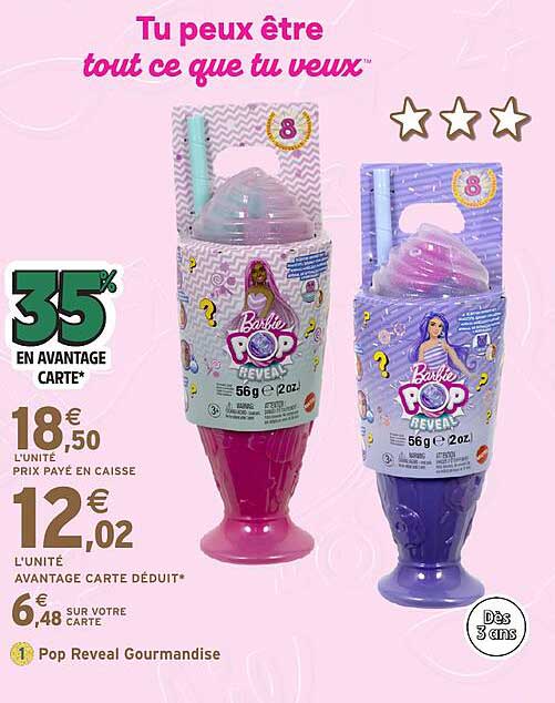 Barbie Pop Reveal Gourmandise