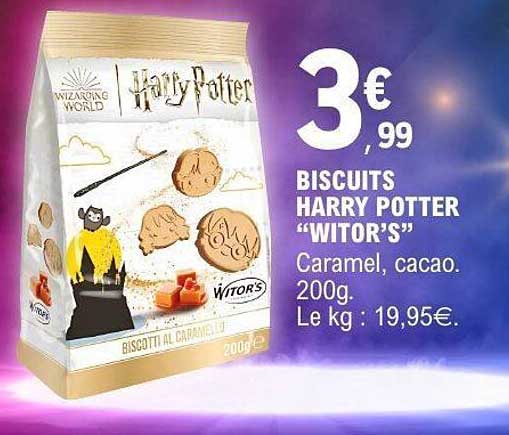 BISCUITS HARRY POTTER “WITOR’S”