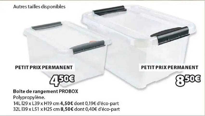 Boîte de rangement PROBOX