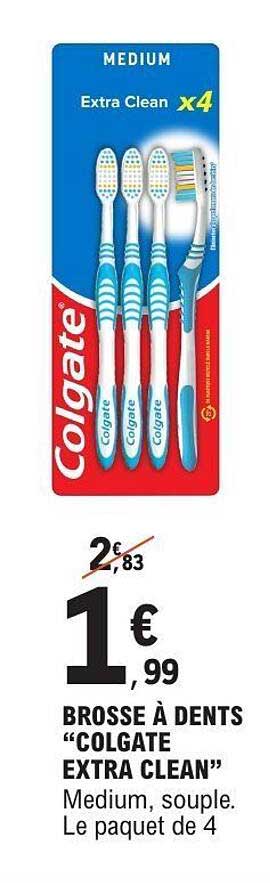 BROSSE À DENTS “COLGATE EXTRA CLEAN”