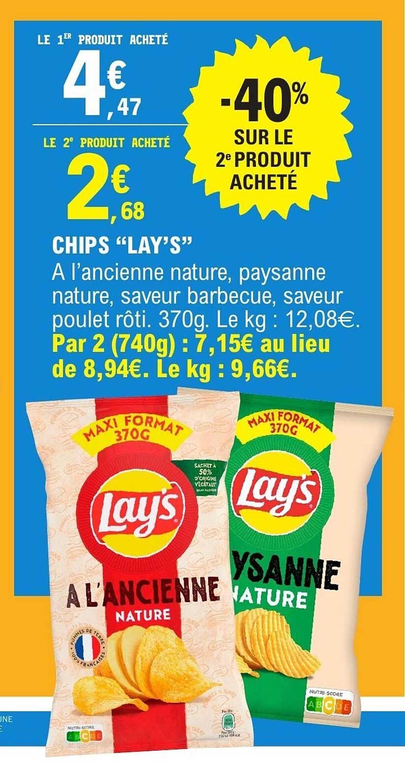 CHIPS "LAY'S"