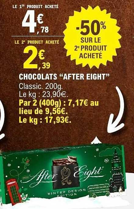 CHOCOLATS “AFTER EIGHT”