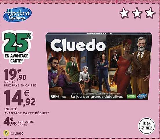 Cluedo - Le jeu des grands détectives