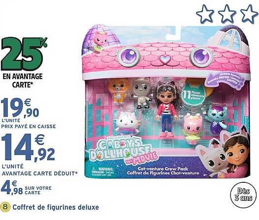 Coffret de Figurines Chat-venture