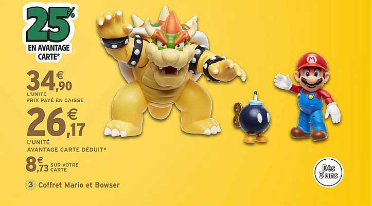 Coffret Mario et Bowser