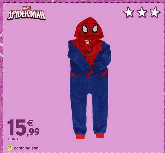 Combinaison Marvel Spider-Man