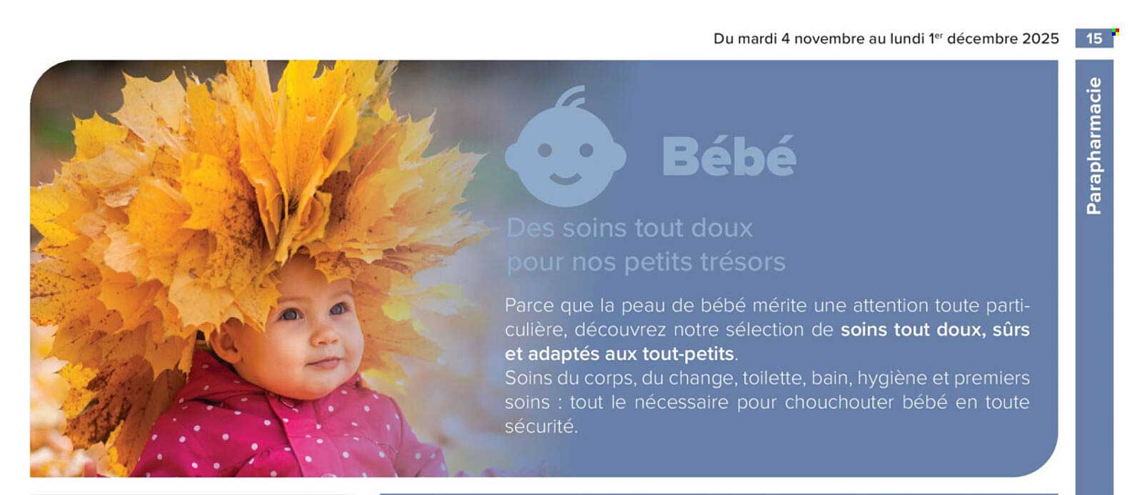 Des soins tout doux pour nos petits trésors