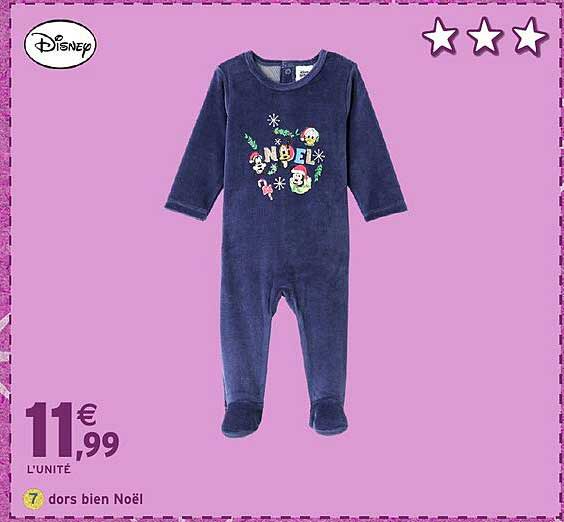 Dors bien Noël Disney