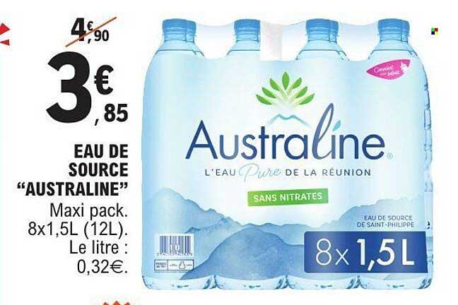 EAU DE SOURCE "AUSTRALINE"
