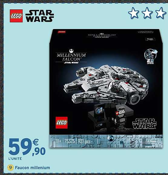Faucon millenium LEGO Star Wars - 75375