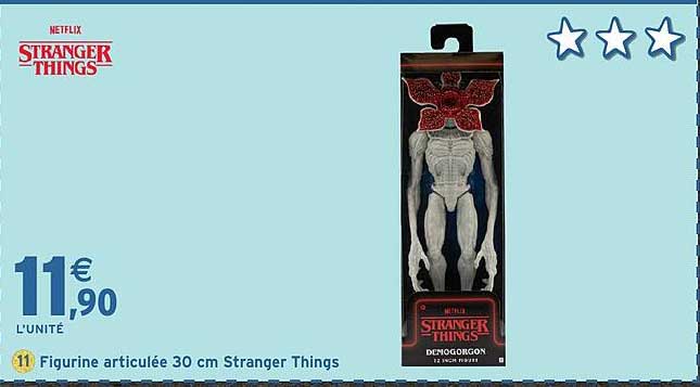 Figurine articulée 30 cm Stranger Things