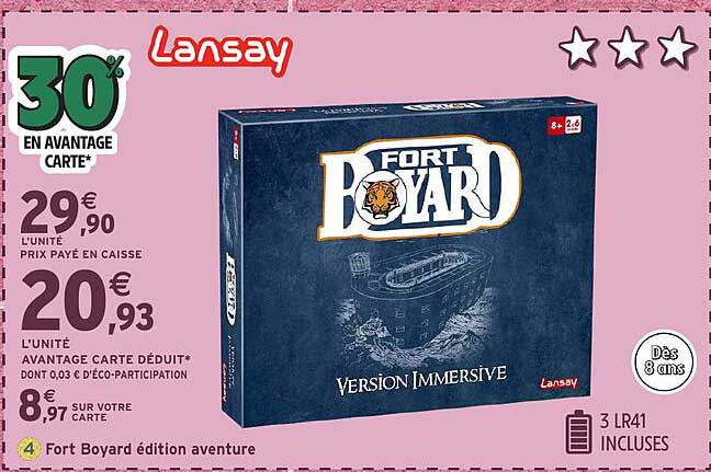 FORT BOYARD VERSION IMMERSIVE