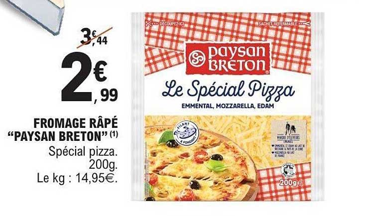 FROMAGE RÂPÉ "PAYSAN BRETON"