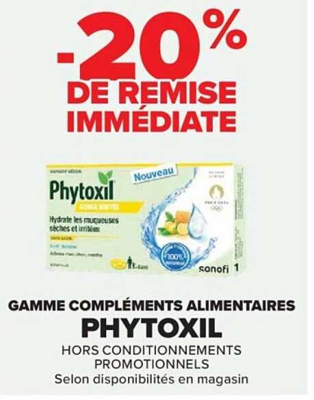 GAMME COMPLÉMENTS ALIMENTAIRES PHYTOXIL