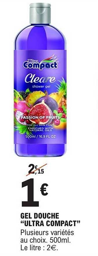 GEL DOUCHE “ULTRA COMPACT”
