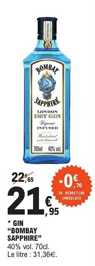 * GIN "BOMBAY SAPPHIRE"