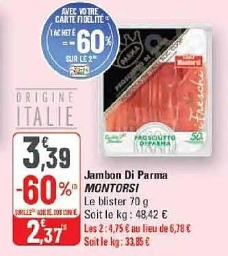 Jambon Di Parma MONTORSI