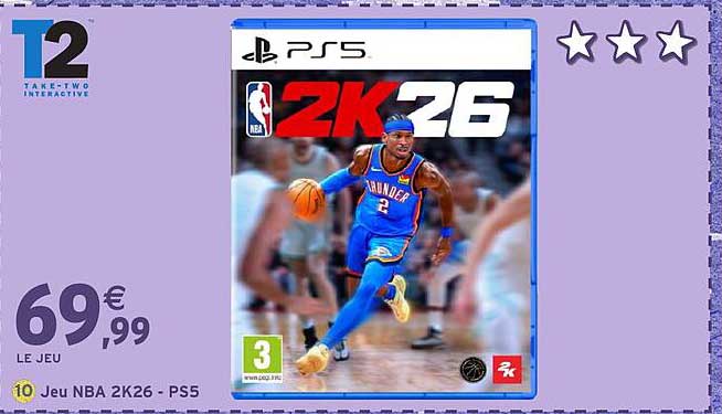 Jeu NBA 2K26 - PS5