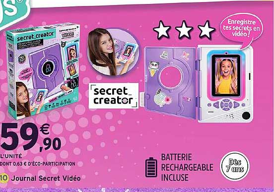 Journal Secret Vidéo