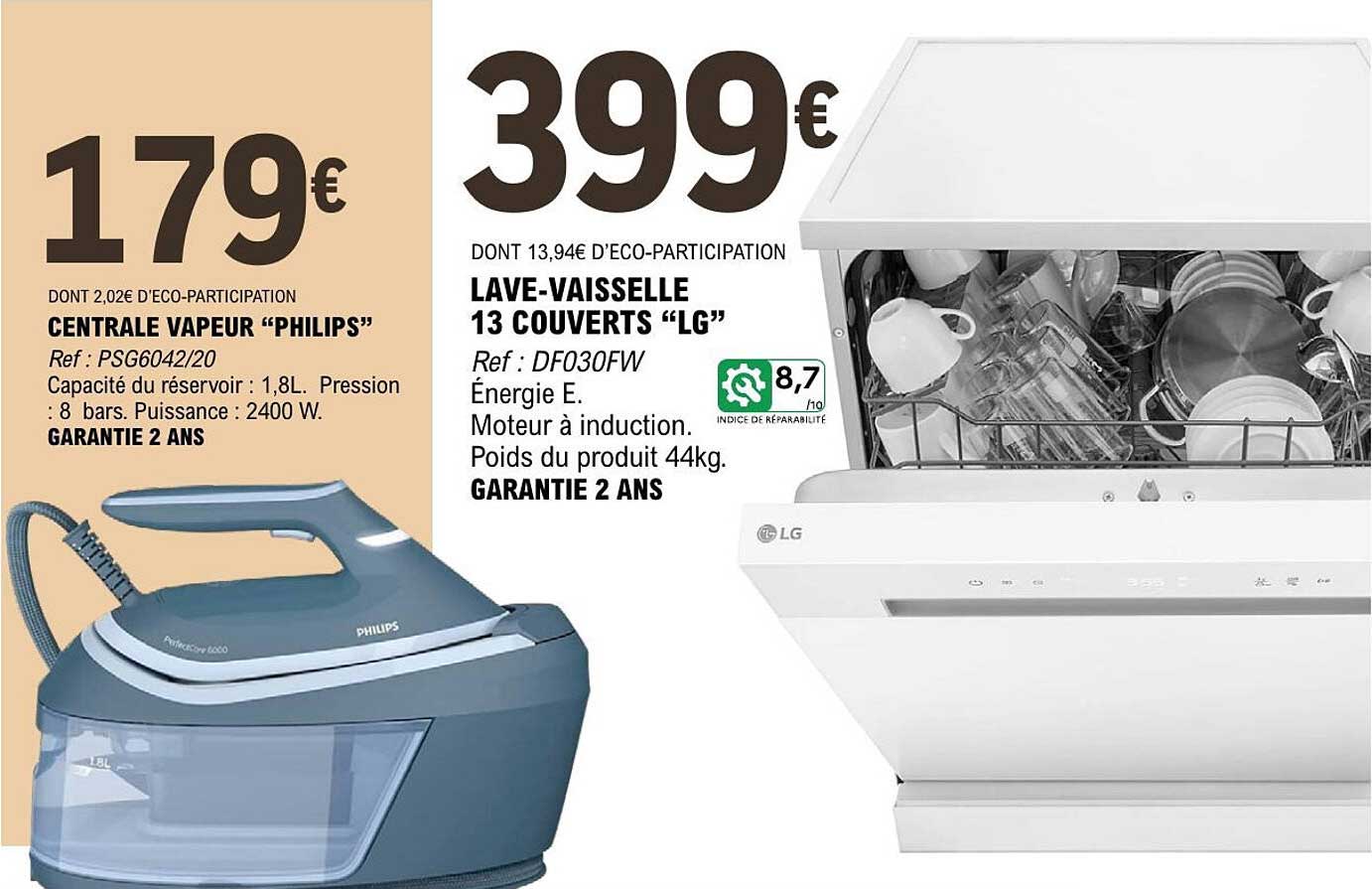 LAVE-VAISSELLE 13 COUVERTS “LG”