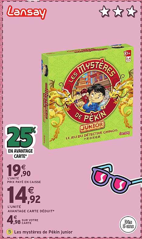 Les mystères de Pékin junior