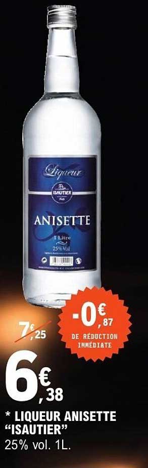 LIQUEUR ANISETTE "ISAUTIER"