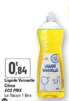 Liquide Vaisselle Citron ECO PRIX