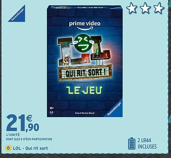LOL - Qui rit sort ! Le jeu