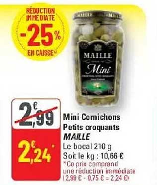 Mini Comichons Petits croquants MAILLE