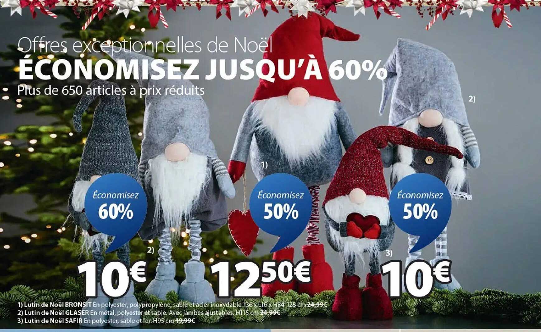 Offres exceptionnelles de Noël