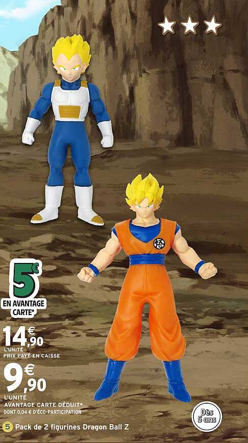 Pack de 2 figurines Dragon Ball Z