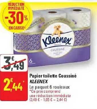 Papier toilette Coussiné KLEENEX