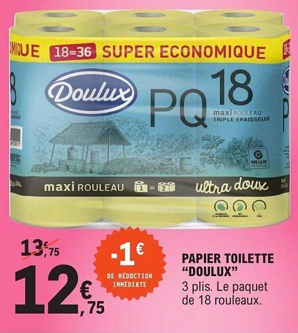PAPIER TOILETTE “DOULUX”