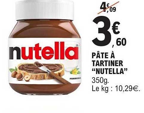 PÂTE À TARTINER “NUTELLA”