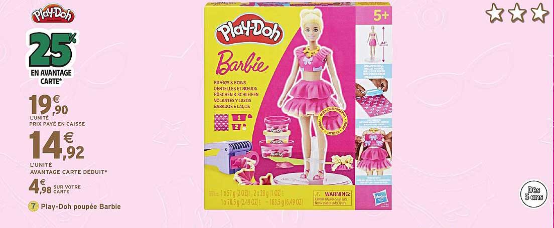 Play-Doh poupée Barbie