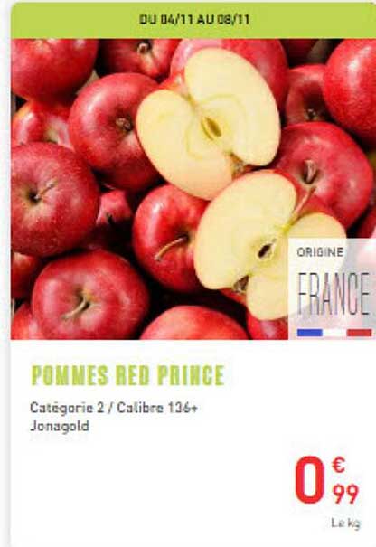 POMMES RED PRINCE