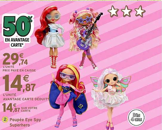 Poupée Eye Spy Superhero