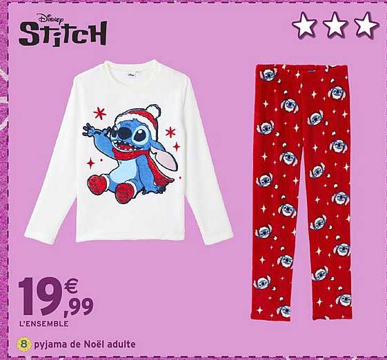 pyjama de Noël adulte