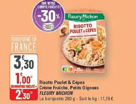 Risotto Poulet & Cèpes