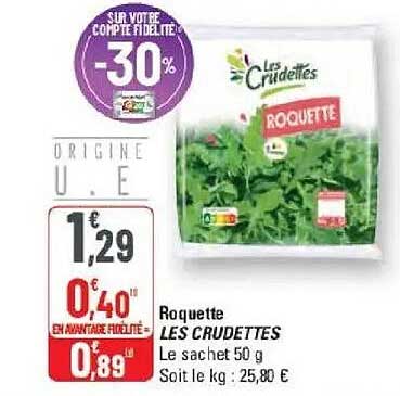 Roquette LES CRUDETTES