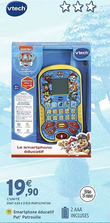Smartphone éducatif Pat' Patrouille