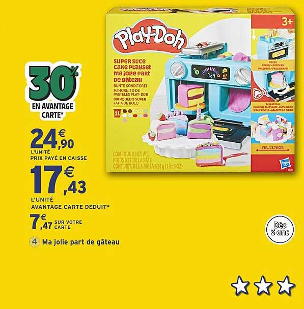 SUPER SLICE CAKE PLAYSET MA JOLIE PART DE GÂTEAU