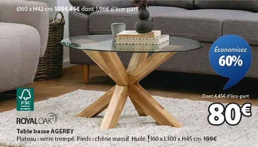 Table basse AGERBY