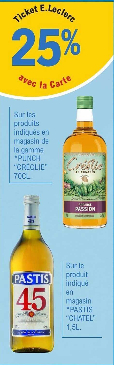 Ticket E.Leclerc 25% avec la Carte