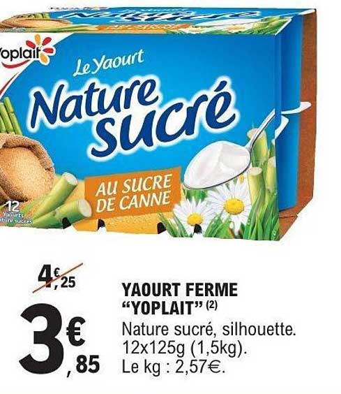 YAOURT FERME “YOPLAIT”