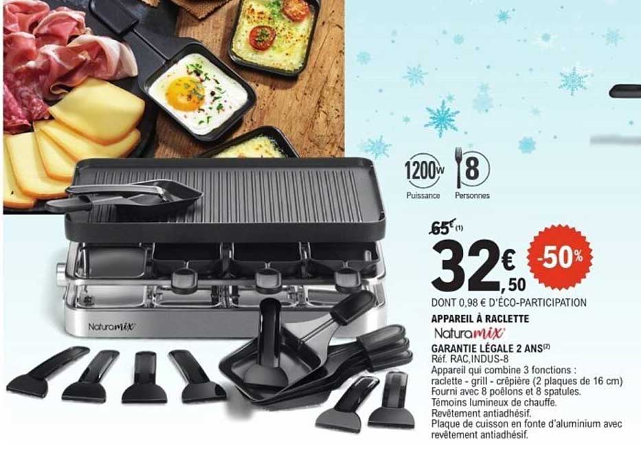 Appareil A Raclette Leclercnull