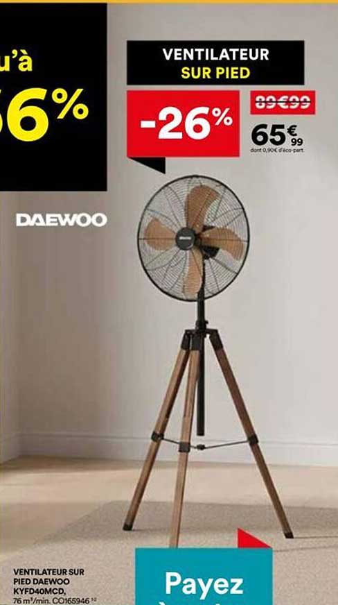VENTILATEUR SUR PIED