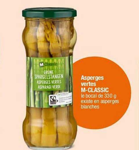 Asperges vertes M-CLASSIC