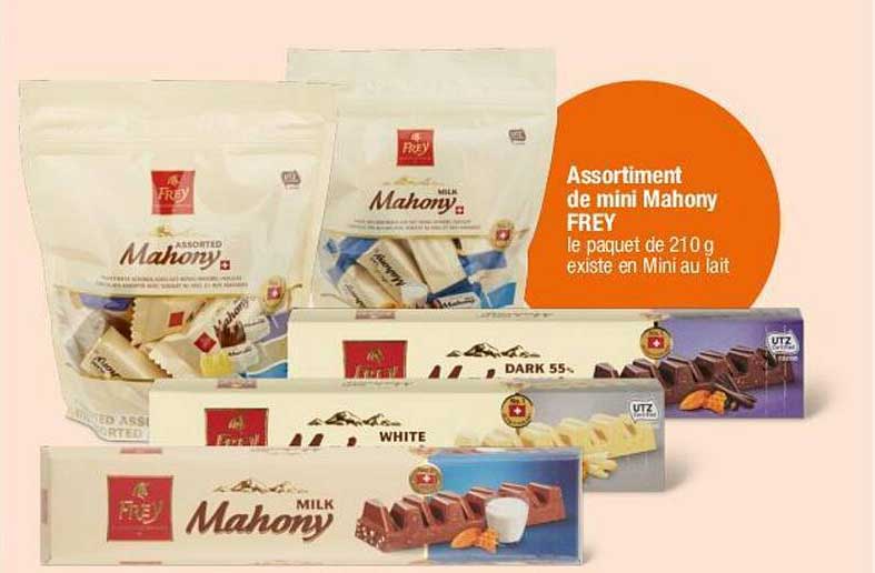 Assortiment de mini Mahony FREY