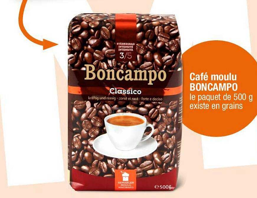 Café moulu BONCAMPO